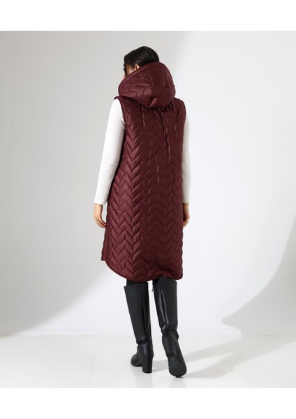 Kapüşonlu Hafif Şişme Büyük Beden Yelek