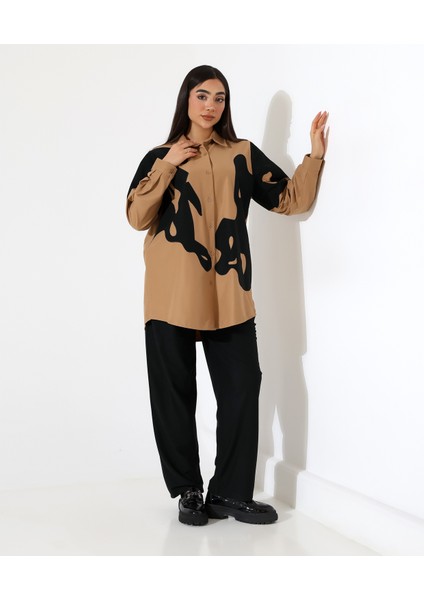 Nakış Detay Iki Parça Gömlek Takım fırsatları