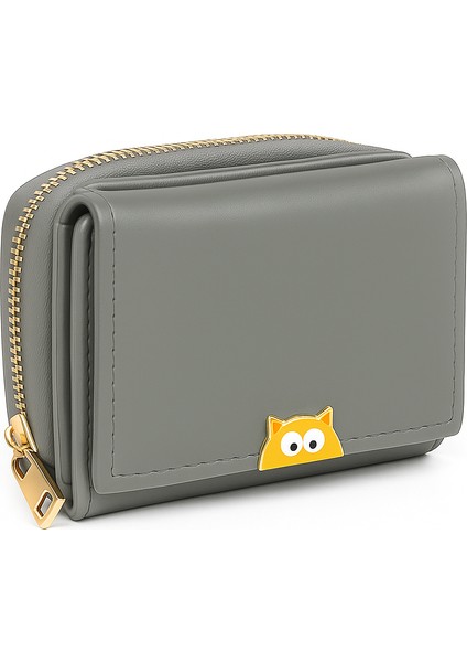 Kedi Detaylı Kadın Cüzdan