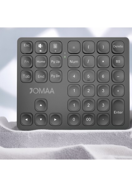 Bluetooth Bağlantılı Sayısal Numpad - Siyah/gümüş - Tip-C Girişli Mini Klavye fiyatları