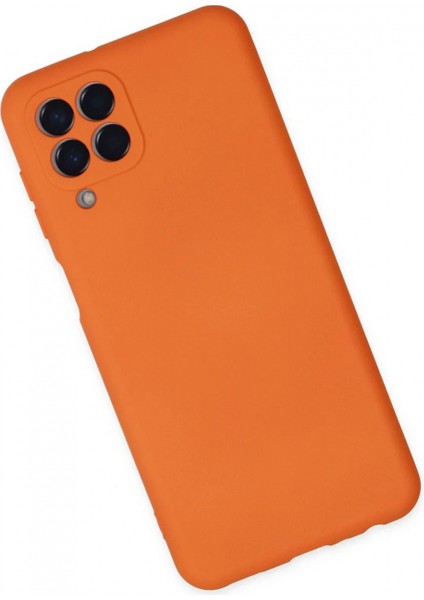 Ieg Samsung Galaxy M33 Kılıf Nano Içi Kadife Silikon - Turuncu fiyatları