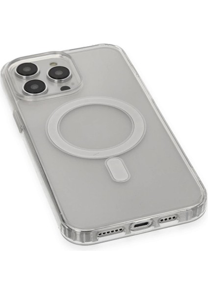 Iphone 13 Pro Max Kılıf Matte Şeffaf Magneticsafe - Şeffaf fırsatları