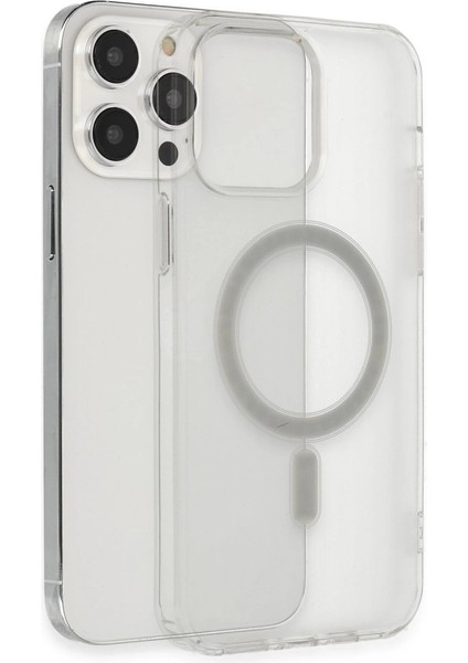 Iphone 13 Pro Max Kılıf Matte Şeffaf Magneticsafe - Şeffaf indirimleri