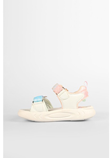 Kız Çocuk Sandalet Hafif Kalp Detaylı Eva Tabanlı Cırt Cırtlı Yaz Modelleri fırsatları