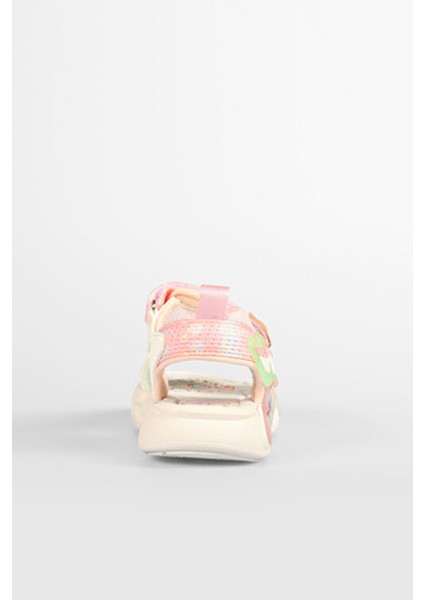 Kız Çocuk Sandalet Hafif Kalp Detaylı Eva Tabanlı Cırt Cırtlı Yaz Modelleri indirimleri