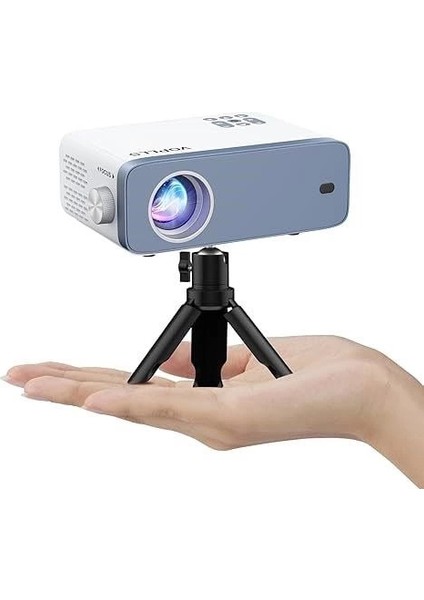 1080P Full Hd Destekli Taşınabilir Video Projektör HDMI USB Av