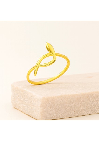 14 Ayar Altın Yılan Yüzük