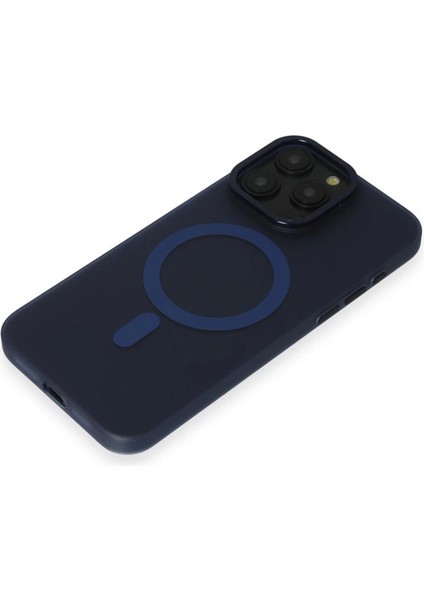 Iphone 15 Pro Max Kılıf Lodos Magneticsafe Mat Kapak - Mavi fırsatları