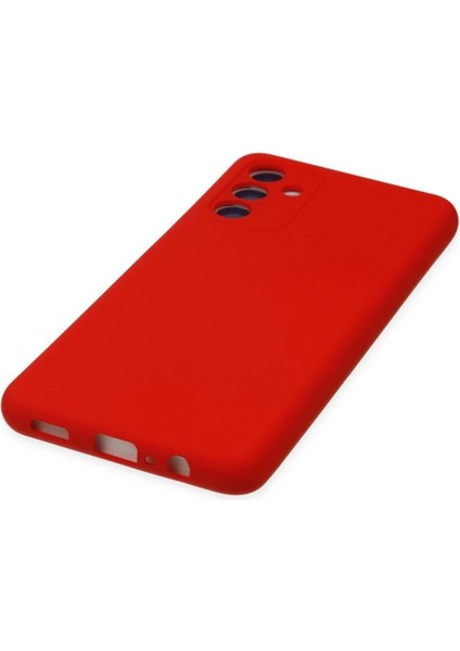 Samsung Galaxy A04S Kılıf Nano Içi Kadife Silikon - Kırmızı indirimleri