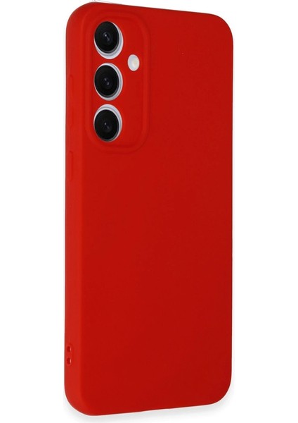 Samsung Galaxy S24 Fe Kılıf Nano Içi Kadife Silikon - Kırmızı fiyatları