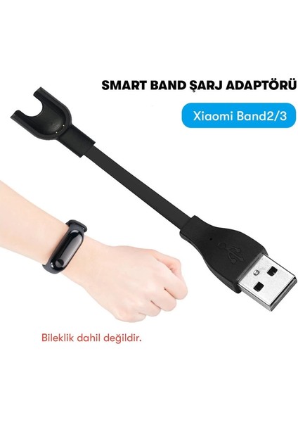 MC03 Şarj Adaptörü Xiaomi Mi Band 2/3 indirimleri