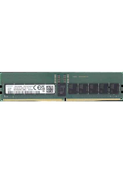 <![cdata[samsung Ddr5 Ecc Rdımm 32GB 5600MHZ M321R4GA3PB0-CWMXJ 2rx8 Sunucu Ram]]>