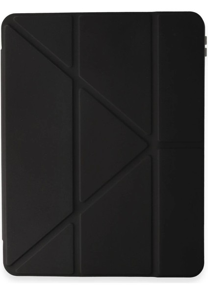 Huawei Honor Pad 9 Kılıf Kalemlikli Mars Tablet Kılıfı - Siyah