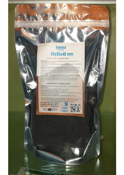 Temizlik ve Tik Yağı Uygulama Süngeri 90X90X40 mm 1ADET fiyatları