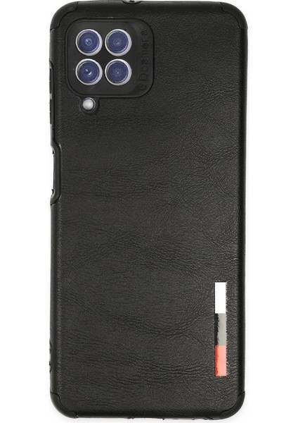 Samsung Galaxy A22 Kılıf Loop Deri Silikon - Siyah