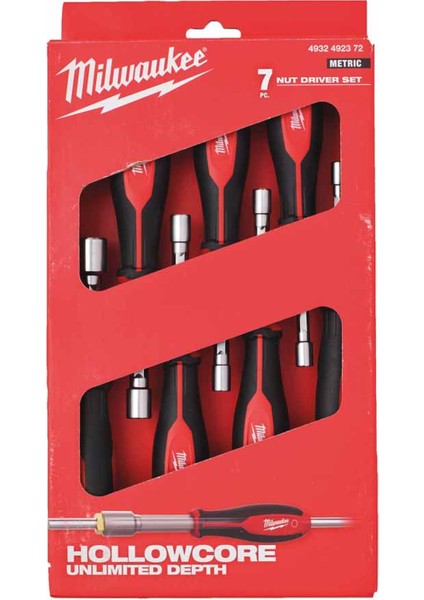 Hollowcore Manyetik Lokma Tornavida Set - 7 Parça 4932492372 modelleri