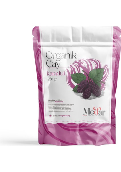 Gerçek Meyve Parçacıklı Organik Karadut Çayı 250 gr modelleri