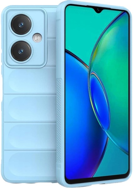 Vivo Y27 Kılıf Optimum Silikon - Sky Blue fiyatları
