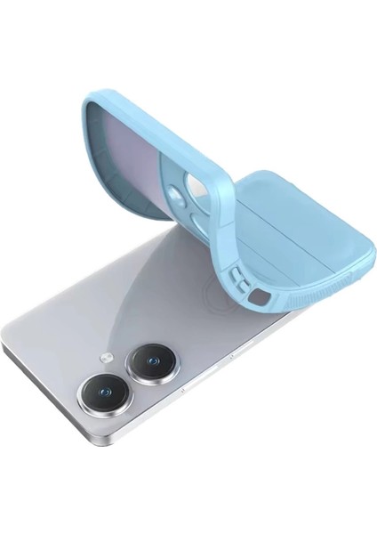 Vivo Y27 Kılıf Optimum Silikon - Sky Blue fırsatları