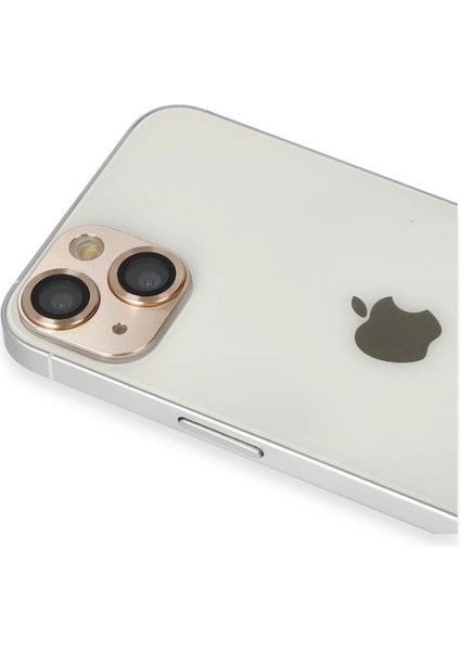 Iphone 13 Pers Alüminyum Kamera Lens - Gold modelleri