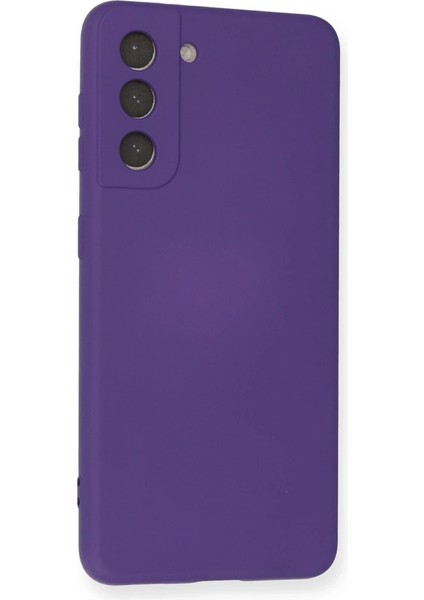 Samsung Galaxy S21 Kılıf Nano Içi Kadife Silikon - Mor fiyatları