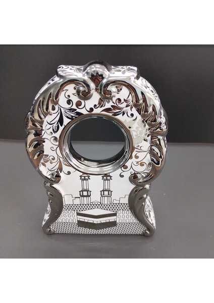 Hediyelik Dekoratif Dini Obje Çiçeklik Gümüş Renk fırsatları