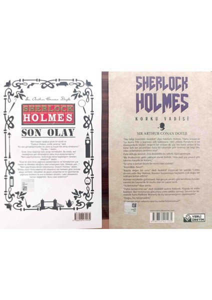 Sherlock Holmes Son Olay -Sherlock Holmes Korku Vadisi fiyatları