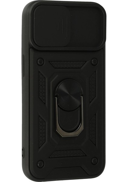 Iphone 13 Kılıf Pars Lens Yüzüklü Silikon - Siyah fiyatları