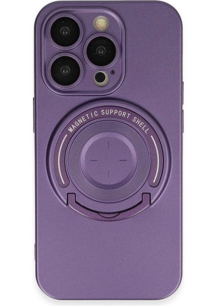 Iphone 13 Pro Kılıf Lukka Magneticsafe Kapak - Derin Mor
