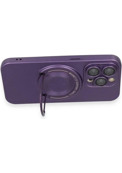 Iphone 13 Pro Kılıf Lukka Magneticsafe Kapak - Derin Mor modelleri