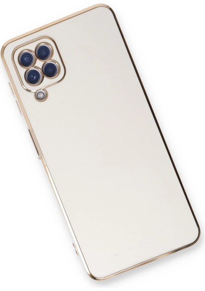 Samsung Galaxy A22 Kılıf Volet Silikon - Beyaz modelleri
