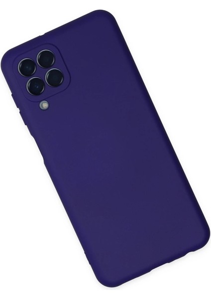 Samsung Galaxy M33 Kılıf Nano Içi Kadife Silikon - Mor fiyatları