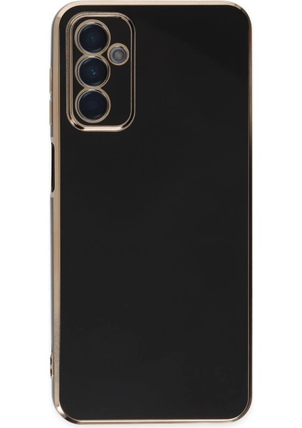 Samsung Galaxy M23 Kılıf Volet Silikon - Siyah