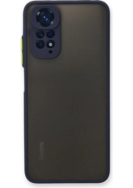 Xiaomi Redmi Note 11 Pro Kılıf Montreal Silikon Kapak - Lacivert