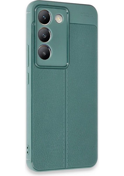 Vivo V30 Lite 4g Kılıf Auto Focus Kapak - Koyu Yeşil fiyatları