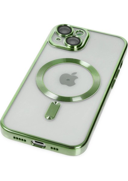 Iphone 14 Kılıf Kross Magneticsafe Kapak - Koyu Yeşil indirimleri