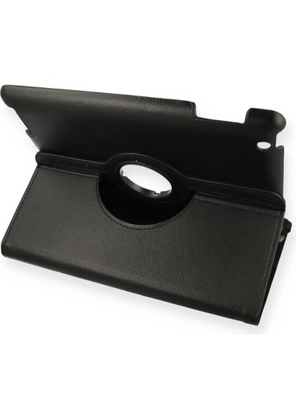 Ipad 4 9.7 Kılıf 360 Tablet Deri Kılıf - Siyah
