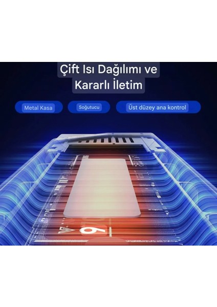 SE630D M2 Nvme+Sata Muhafaza Kutusu Çift Protokol Ce Lisanslı 2280/2260/2242/2230/ 10Gbps 3.2 Yüksek Hızlı Son Nesil Teknoloji Metal Sağlam Orjinal Şık Tasarım fırsatları