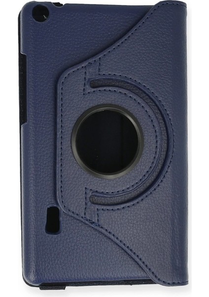 Huawei Mediapad T3 7 Kılıf 360 Tablet Deri Kılıf - Lacivert fiyatları