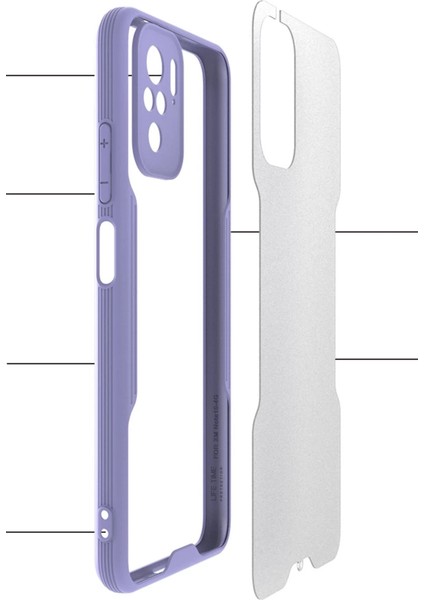 Xiaomi Redmi Note 10 Kılıf Platin Silikon - Yeşil modelleri