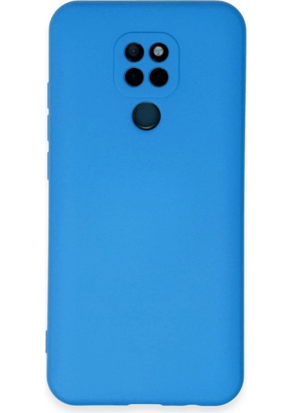 General Mobile Gm 20 Kılıf Nano Içi Kadife Silikon - Mavi