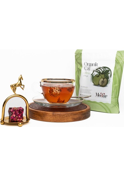 Gerçek Meyve Parçacıklı Organik Elma Çayı 250 gr