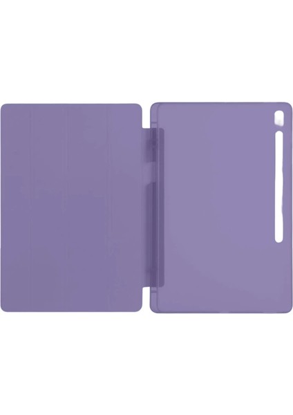 Ipad Pro 11 (2024) Kılıf Kalemlikli Hugo Tablet Kılıfı - Mor modelleri