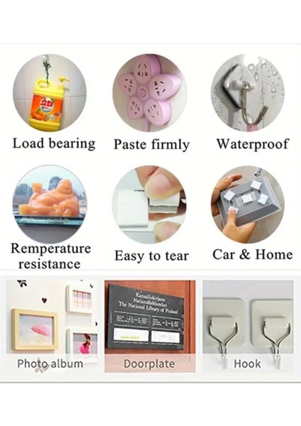 Çok Amaçlı Yapışkan Cırt Cırt/ 10 Adet indirimleri