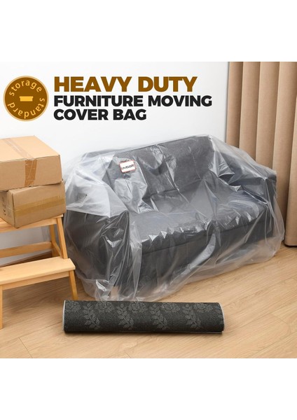 Ultra Kalın Ikili Koltuk Taşıma Naylonu Taşıma Taşınma Poşeti