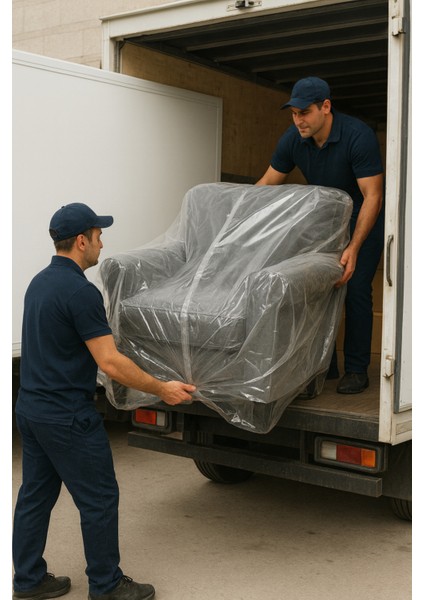 Tek Kişilik Ultra Kalın Koltuk Naylonu Ambalaj Taşıma Taşınma Depolama Naylonu