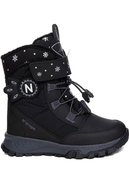 Ndrops Patik Kar 14 Siyah Kız Çocuk Bot & Bootie MDE05P014
