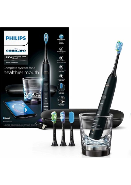 Sonicare Diamondclean Smart 9500 Elektrikli Diş Fırçası - Siyah