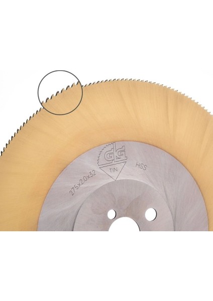 Ø315X2.00X32 Glg Paslanmaz Kesim Testeresi Hss