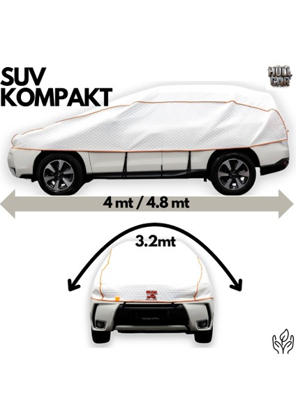 , Suv Kompakt Segment, Güneş, Yağmur, Kar, Dolu Koruyucu Branda, Yırtılmaz Araç Brandası